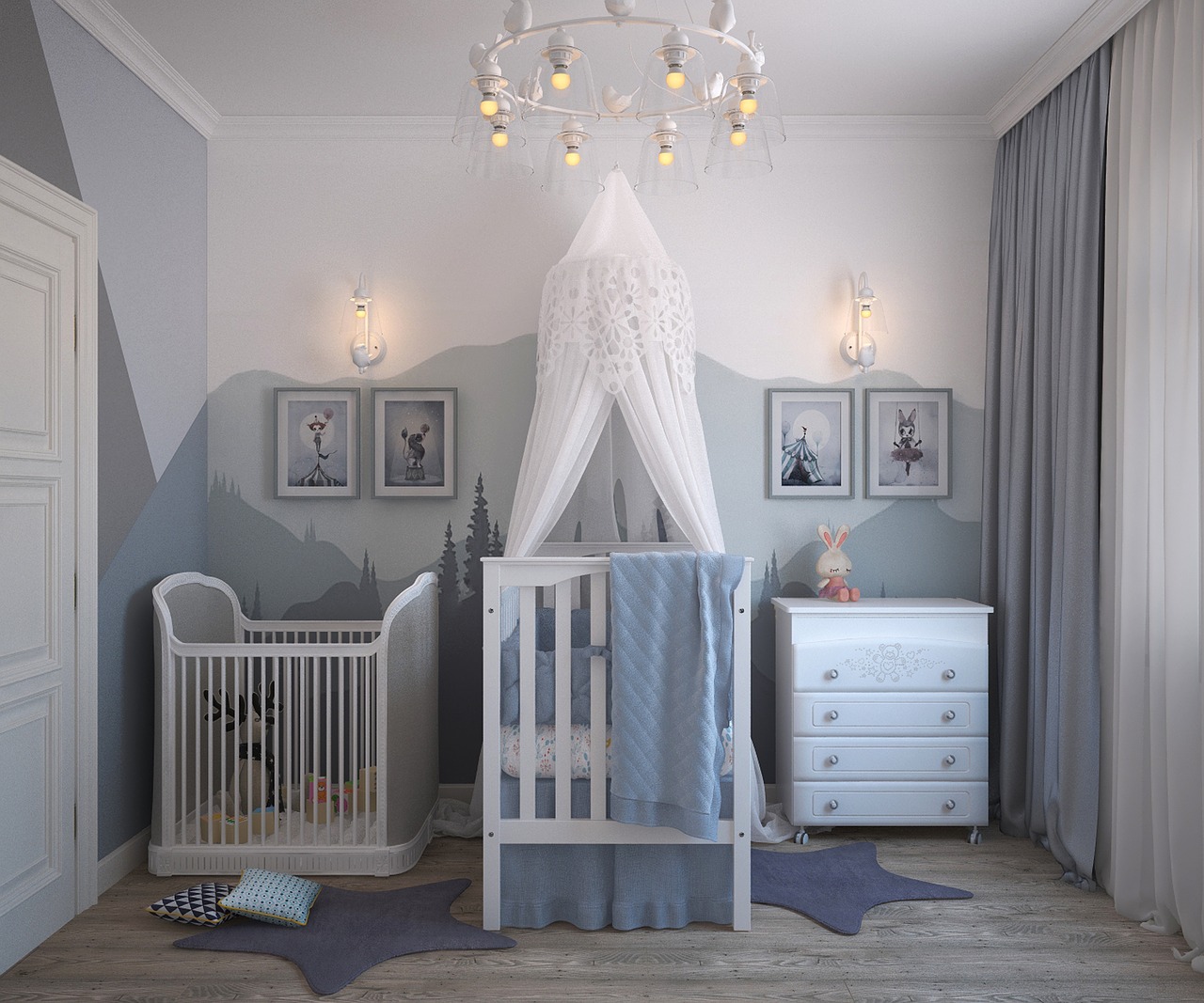 Möbel im Babyzimmer