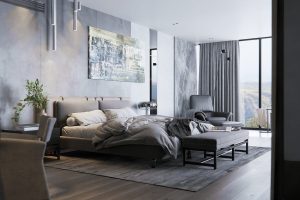bedroom, furniture, interior design