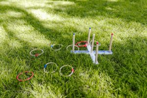 Ring Toss Toy On Grass