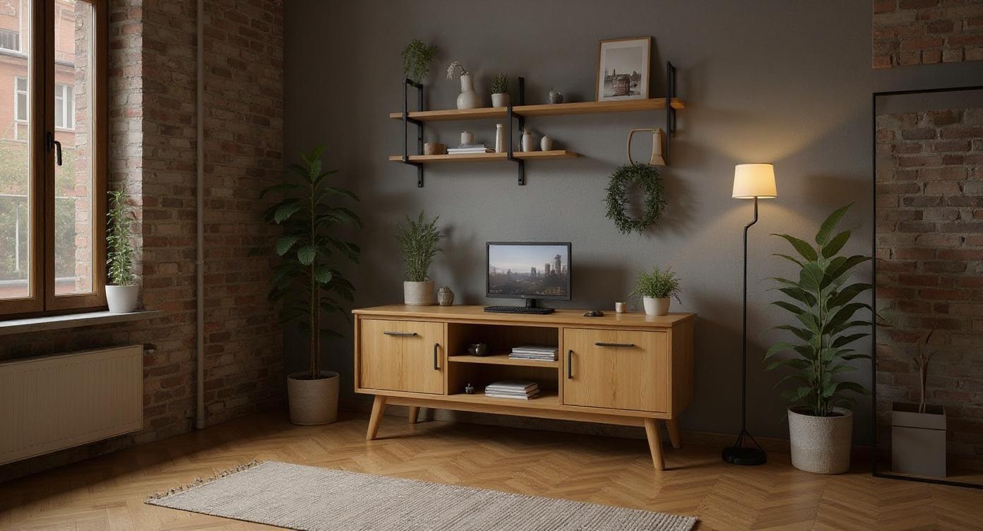 Eleganter Eiche-Couchtisch mit eleganter Leichtigkeit und vielseitigem Design