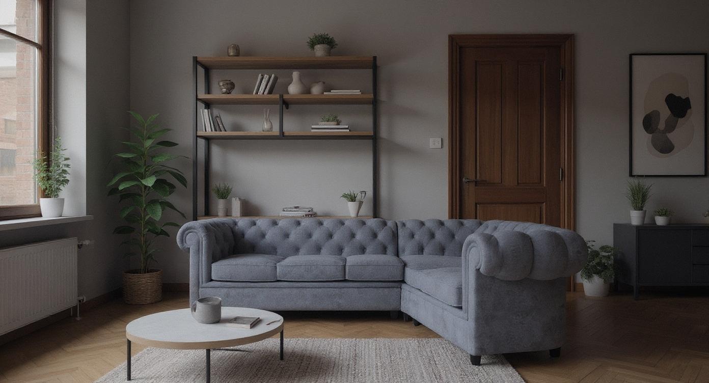 Elegantes Stoff-Ecksofa mit traumhaftem Liegekomfort